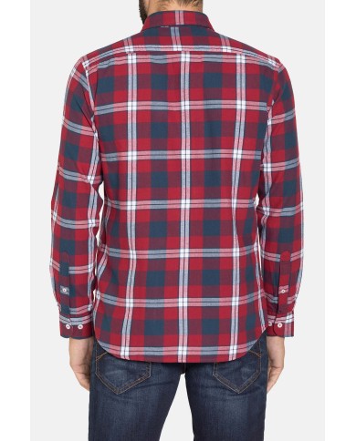 CAMICIA FLANELLA FANTASIA TINTO FILO