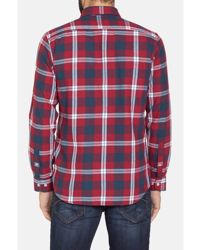 CAMICIA FLANELLA FANTASIA TINTO FILO