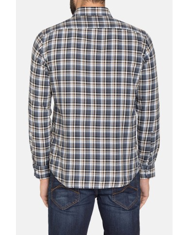 CAMICIA FLANELLA FANTASIA TINTO FILO