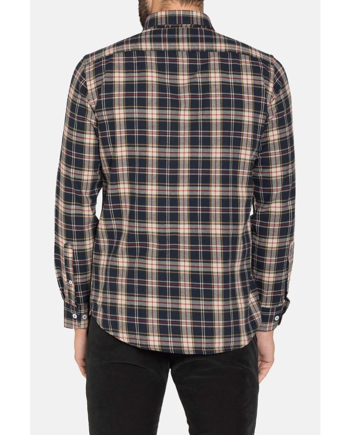 CAMICIA FLANELLA FANTASIA TINTO FILO