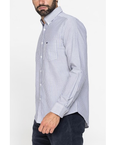 CAMICIA IN TESSUTO RICICLATO