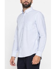 CAMICIA IN TESSUTO RICICLATO