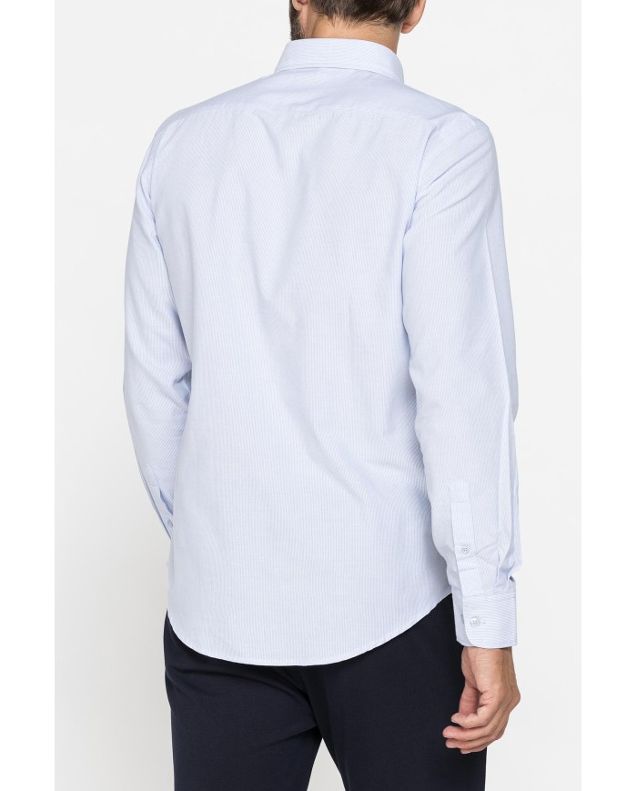 CAMICIA IN TESSUTO RICICLATO