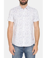 CAMICIA IN COTONE CON FANTASIA STAMPATA