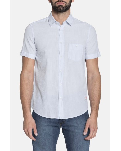 CAMICIA IN COTONE CON FANTASIA STAMPATA