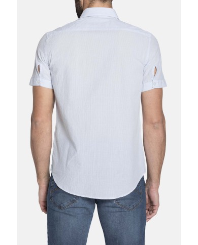 CAMICIA IN COTONE CON FANTASIA STAMPATA