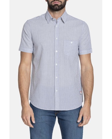 CAMICIA IN COTONE CON FANTASIA STAMPATA