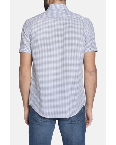 CAMICIA IN COTONE CON FANTASIA STAMPATA