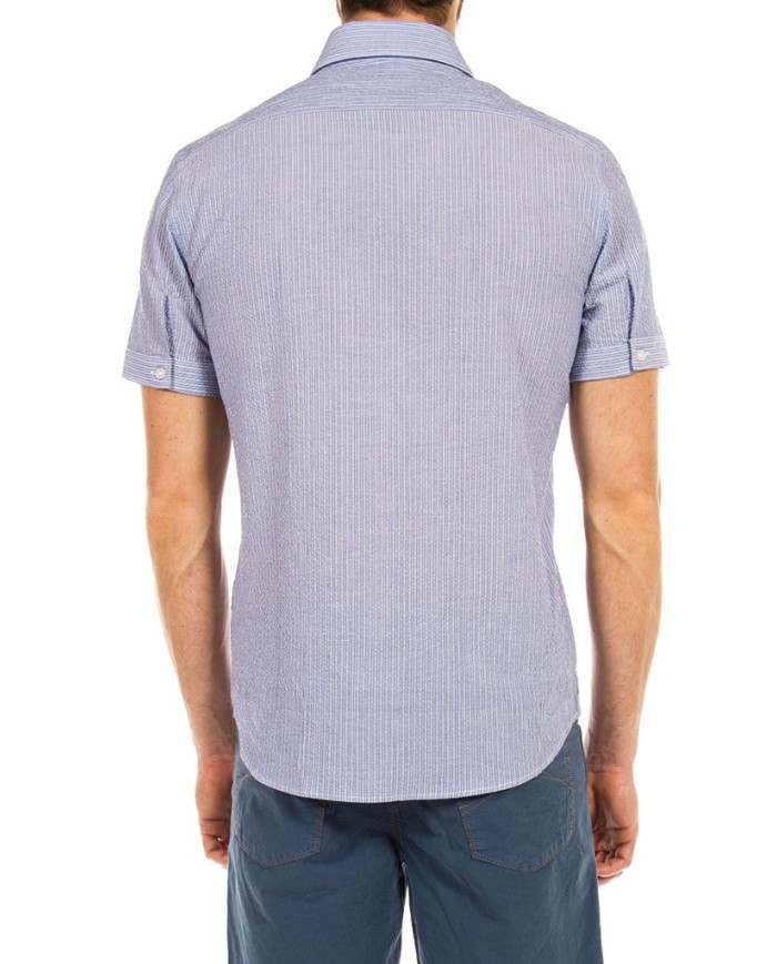 CAMICIA IN COTONE CON FANTASIA STAMPATA