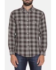 CAMICIA FLANELLA FANTASIA TINTO FILO MELANGE