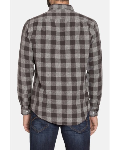 CAMICIA FLANELLA FANTASIA TINTO FILO MELANGE