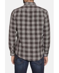 CAMICIA FLANELLA FANTASIA TINTO FILO MELANGE