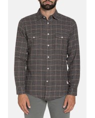 CAMICIA FLANELLA FANTASIA TINTO FILO MELANGE