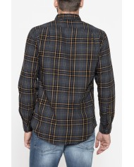 CAMICIA IN FLANELLA CON CHIUSURA A BOTTONE