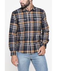 CAMICIA IN FLANELLA CON CHIUSURA A BOTTONE