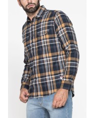 CAMICIA IN FLANELLA CON CHIUSURA A BOTTONE