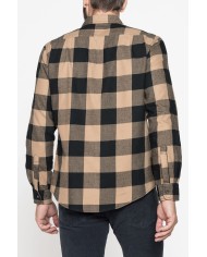 CAMICIA IN FLANELLA CON CHIUSURA A BOTTONE