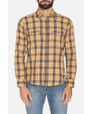 CAMICIA IN FLANELLA CON CHIUSURA A BOTTONE