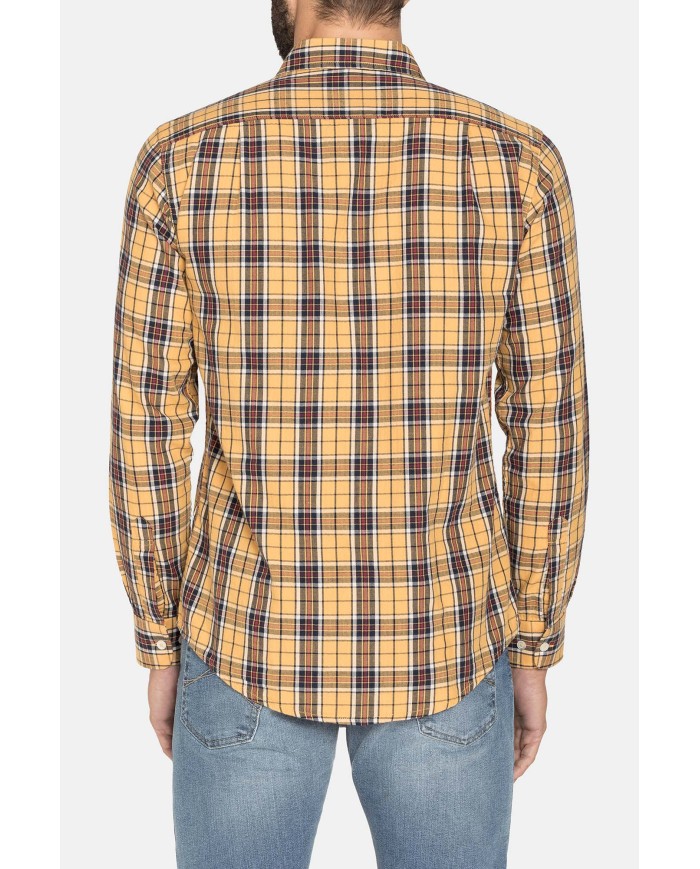 CAMICIA IN FLANELLA CON CHIUSURA A BOTTONE