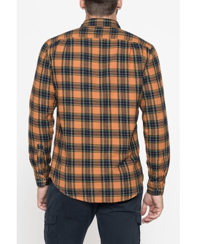 CAMICIA IN FLANELLA CON CHIUSURA A BOTTONE