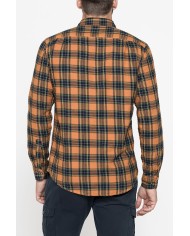 CAMICIA IN FLANELLA CON CHIUSURA A BOTTONE