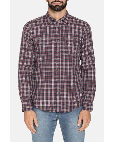 CAMICIA IN FLANELLA CON CHIUSURA A BOTTONE