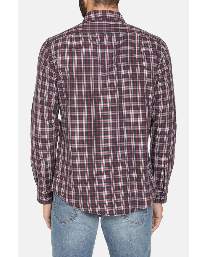 CAMICIA IN FLANELLA CON CHIUSURA A BOTTONE