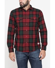 CAMICIA IN FLANELLA CON CHIUSURA A BOTTONE