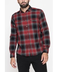 CAMICIA IN FLANELLA CON CHIUSURA A BOTTONE