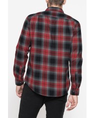 CAMICIA IN FLANELLA CON CHIUSURA A BOTTONE