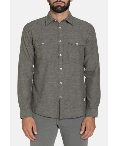 CAMICIA IN FLANELLA CON CHIUSURA A BOTTONE