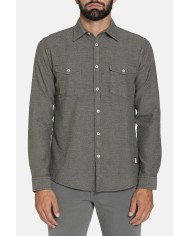 CAMICIA IN FLANELLA CON CHIUSURA A BOTTONE