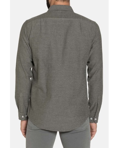 CAMICIA IN FLANELLA CON CHIUSURA A BOTTONE