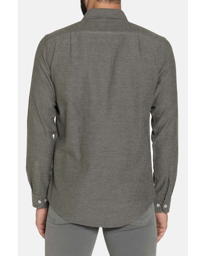 CAMICIA IN FLANELLA CON CHIUSURA A BOTTONE