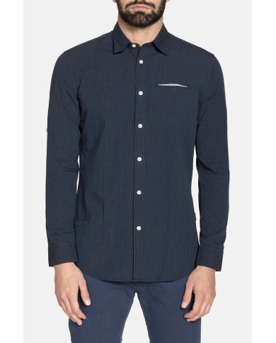 CAMICIA FANTASIA TINTO FILO