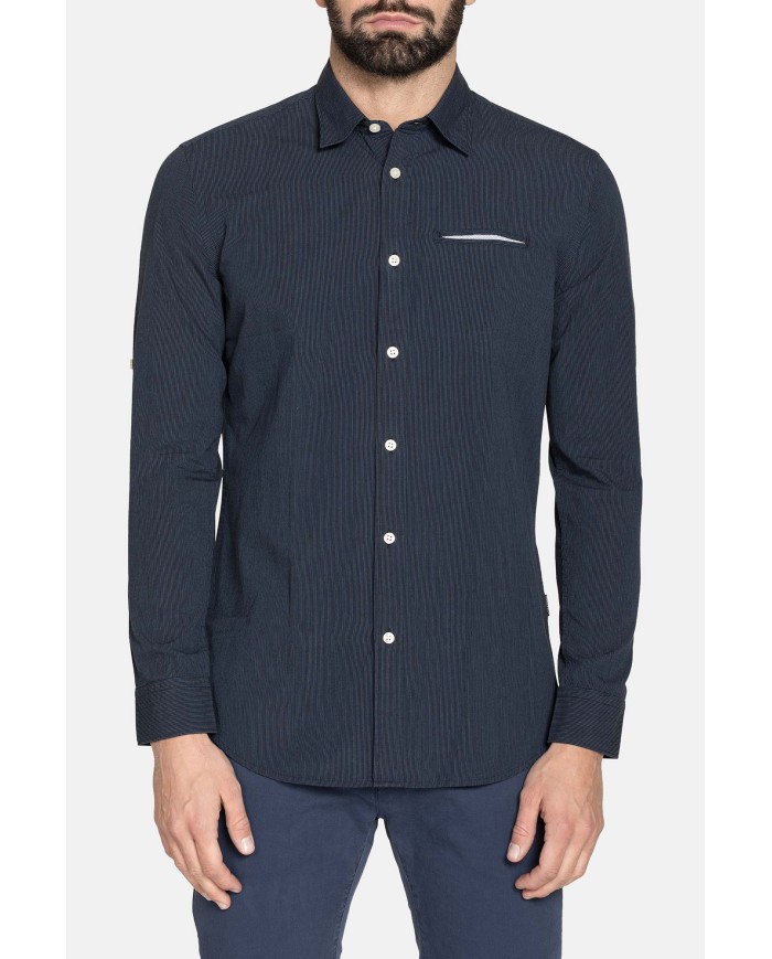 CAMICIA FANTASIA TINTO FILO