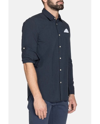 CAMICIA FANTASIA TINTO FILO