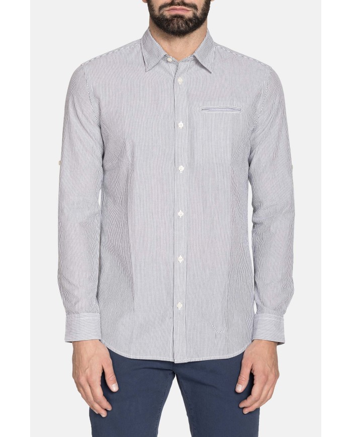 CAMICIA FANTASIA TINTO FILO