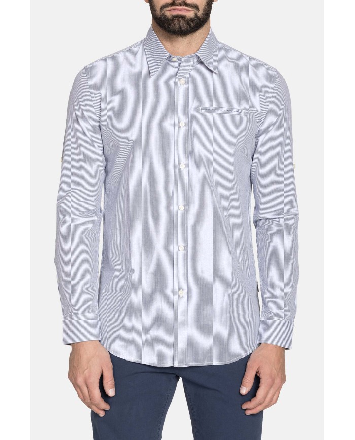 CAMICIA FANTASIA TINTO FILO