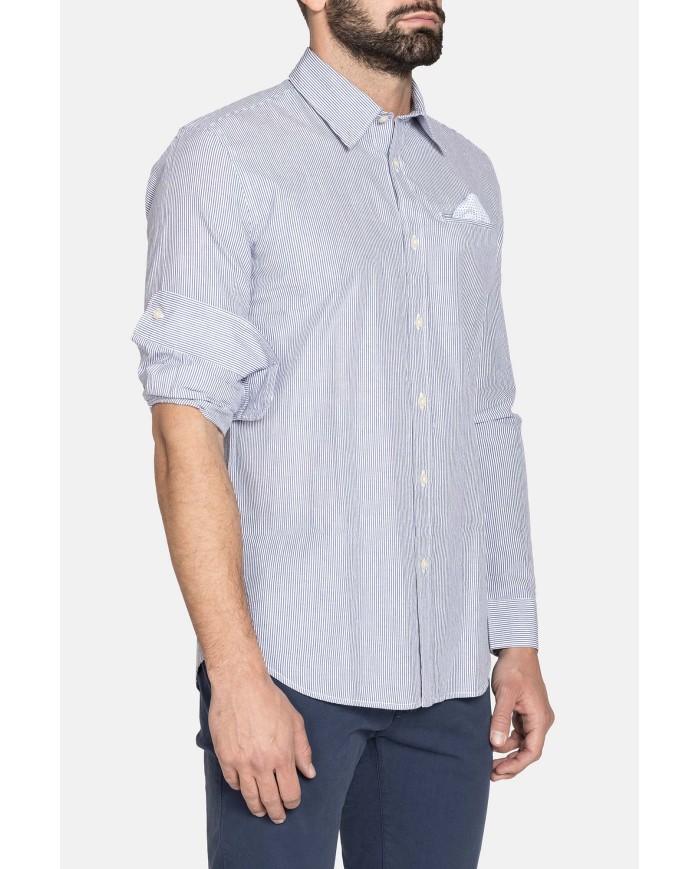 CAMICIA FANTASIA TINTO FILO