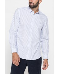 CAMICIA FANTASIA IN COTONE ORGANICO TINTO FILO