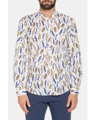 CAMICIA IN MISTO LINO