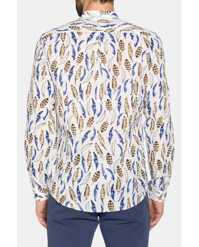 CAMICIA IN MISTO LINO