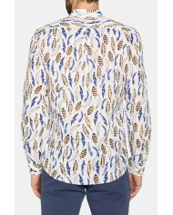 CAMICIA IN MISTO LINO