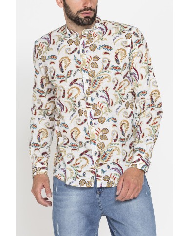 CAMICIA IN MISTO LINO