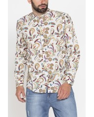 CAMICIA IN MISTO LINO