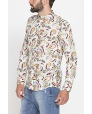 CAMICIA IN MISTO LINO