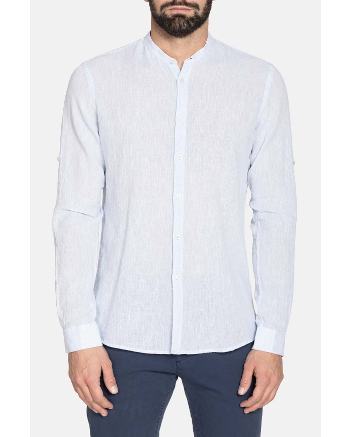 CAMICIA IN COTONE CON FANTASIA STAMPATA