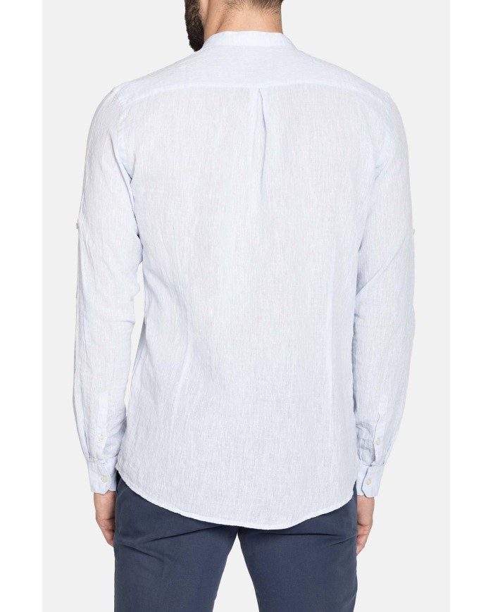 CAMICIA IN COTONE CON FANTASIA STAMPATA