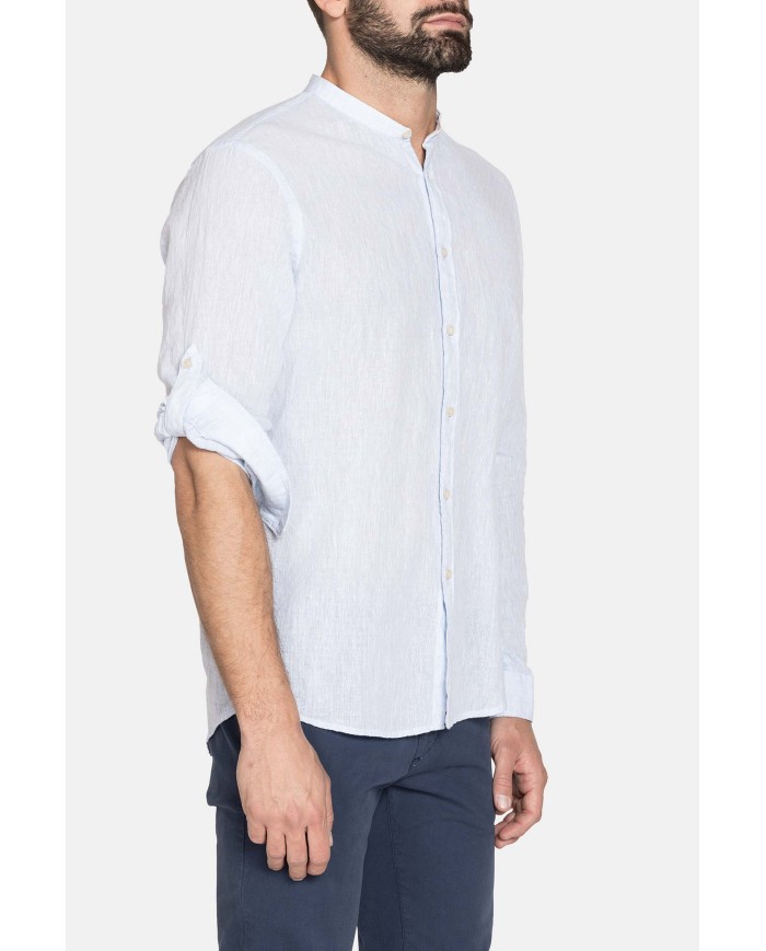 CAMICIA IN COTONE CON FANTASIA STAMPATA